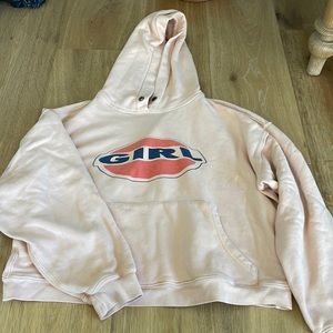 Re/done cropped sweatshirt